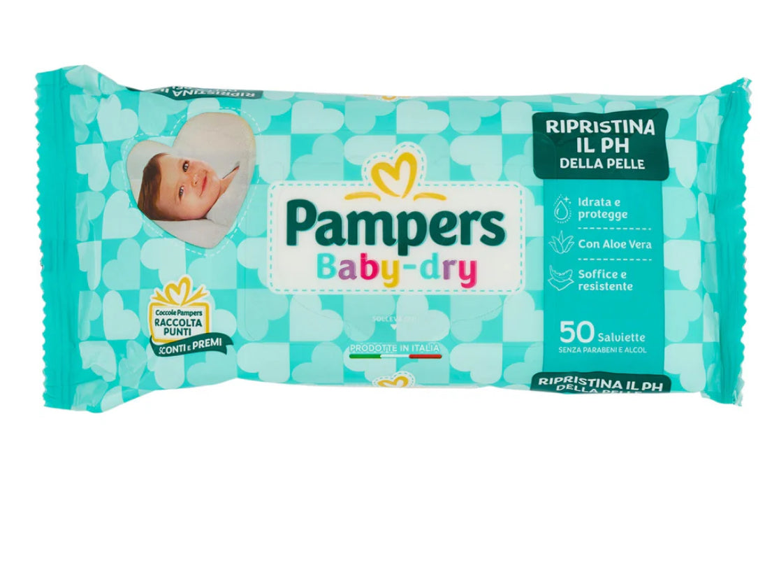 SALVIETTINE BABY DRY