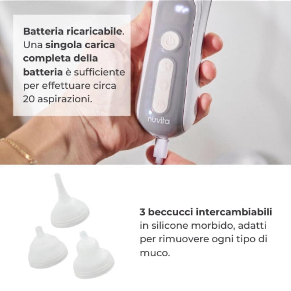 ASPIRATORE NASALE ELETTRICO