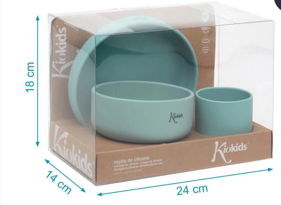 SET PAPPA KIOKIDS 3 PEZZI