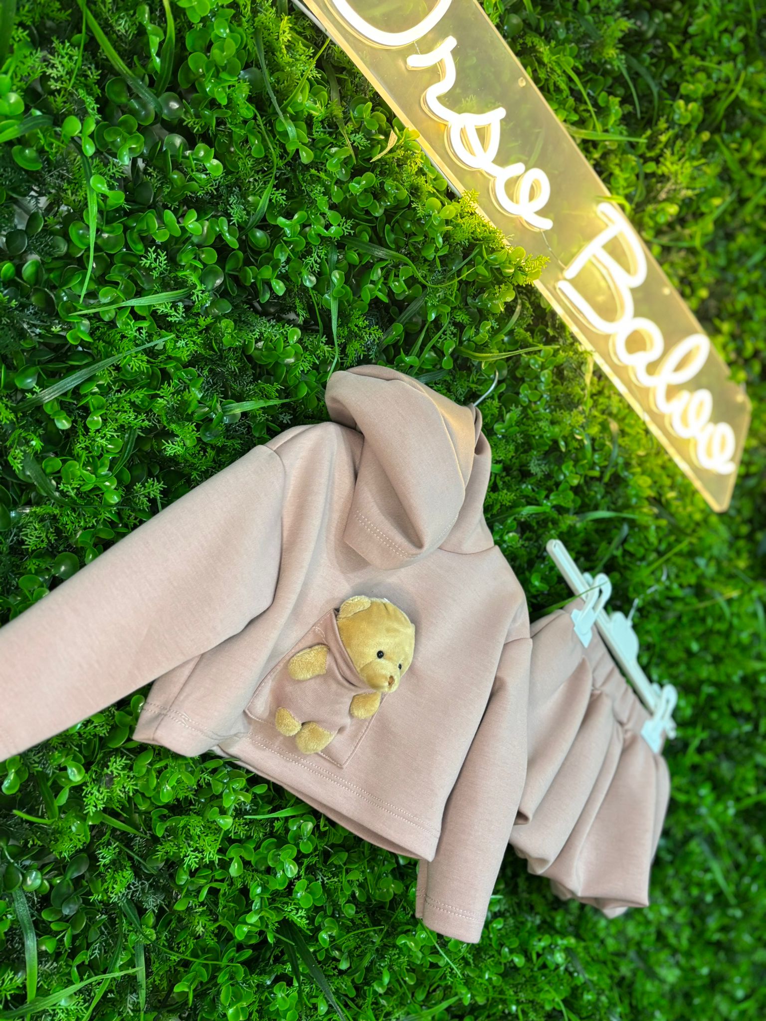 COMPLETO PELUCHE 2 PEZZI