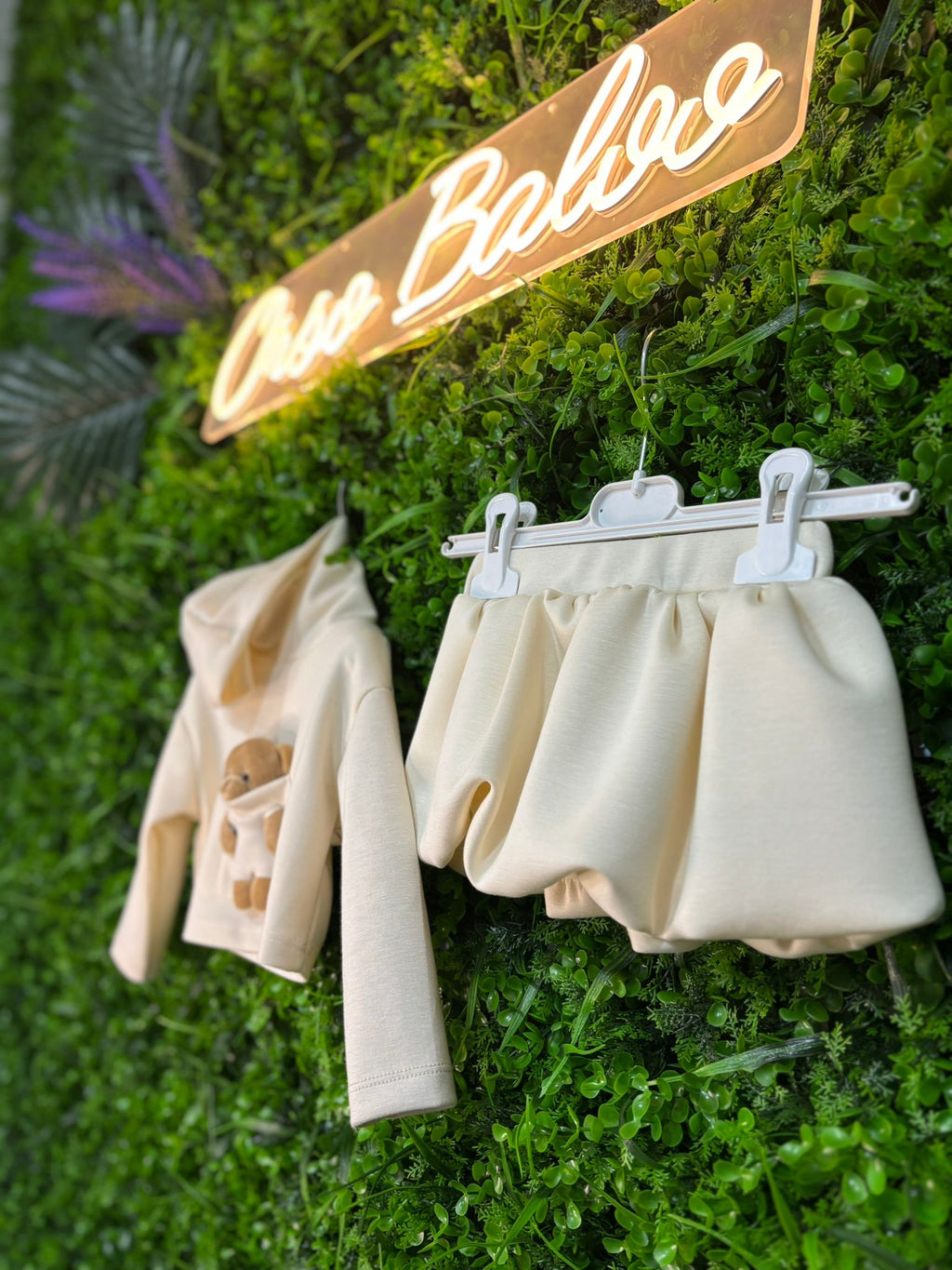 COMPLETO PELUCHE 2 PEZZI