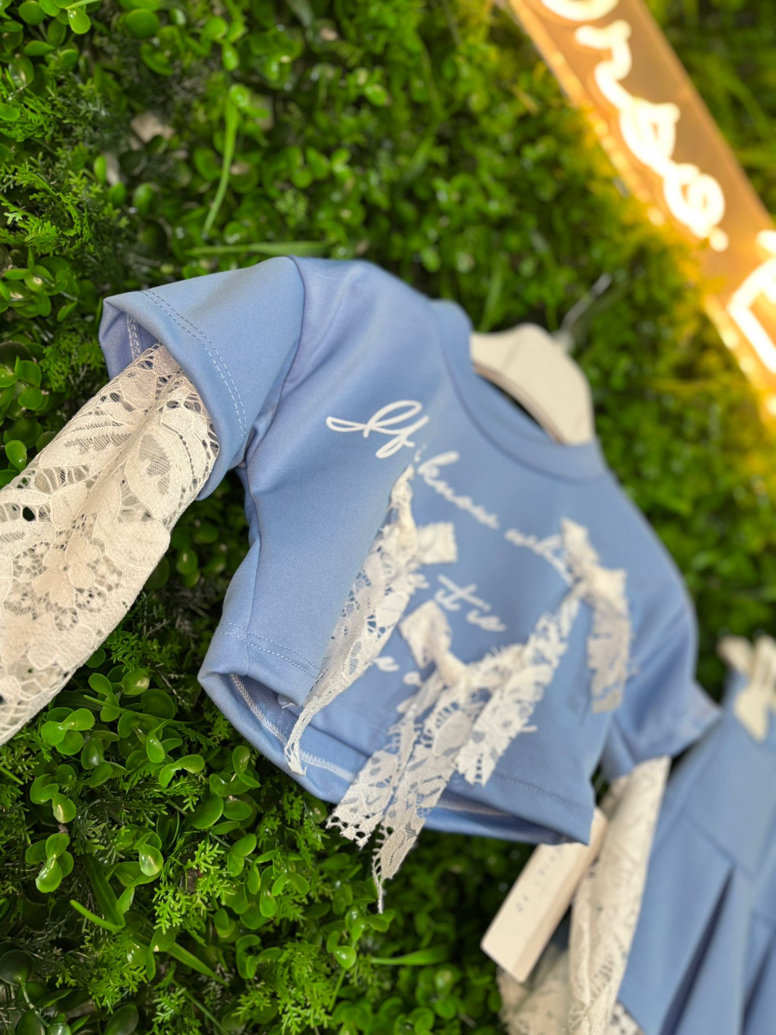 COMPLETO IN PIZZO 2 PEZZI