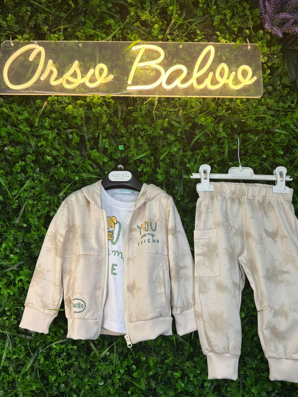 TUTA SPORTIVA 3 PEZZI