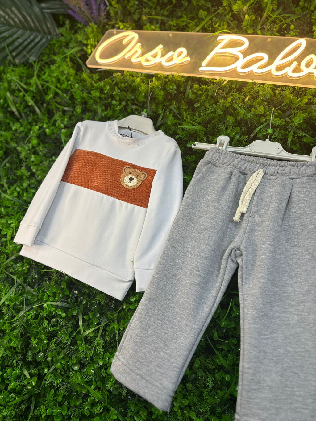 COMPLETO ORSETTO 2 PEZZI